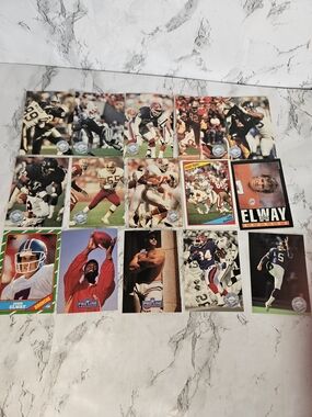 Vintage Football Trading Cards Lot